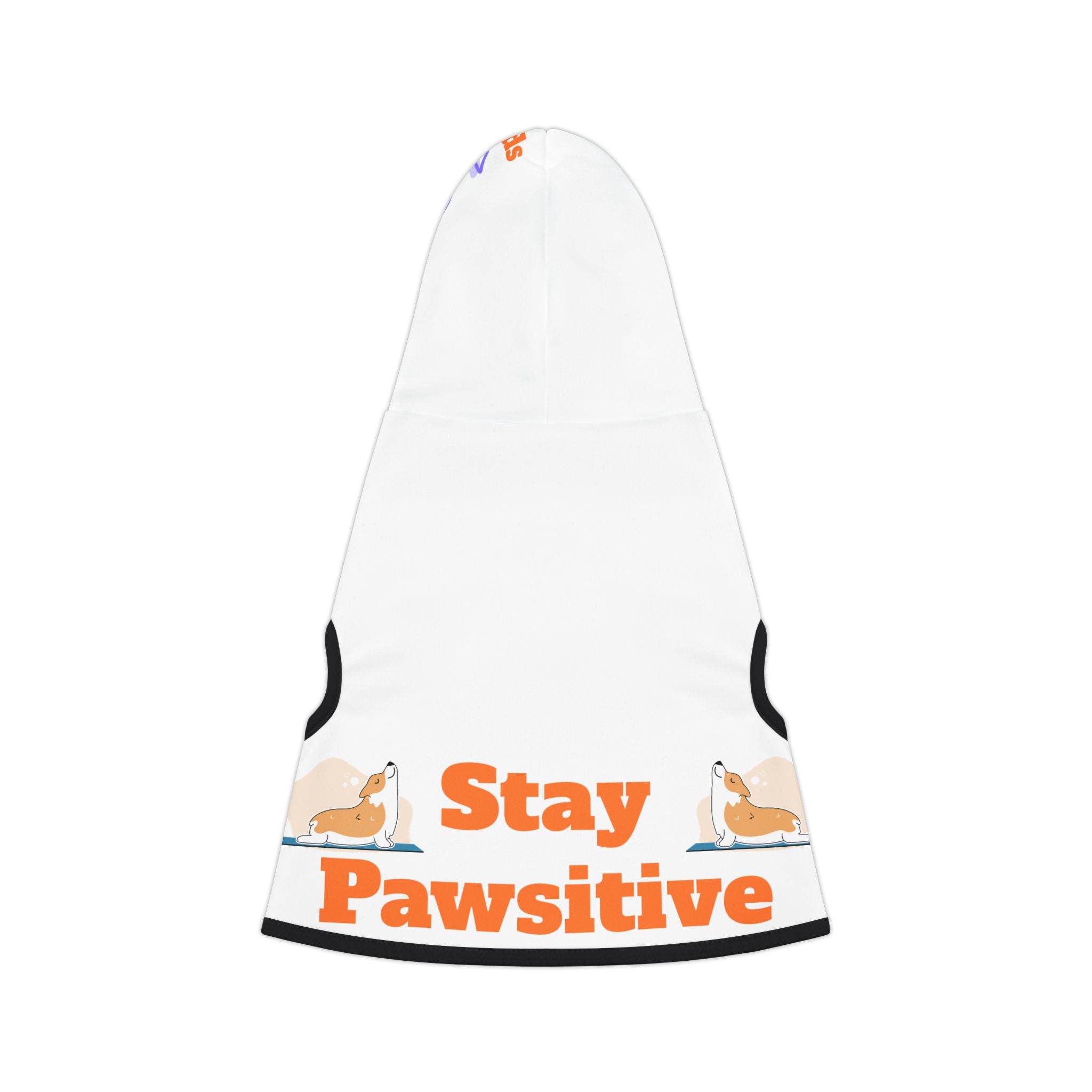 "Stay Pawsitive" Pawthentic Goods Dog Sweater