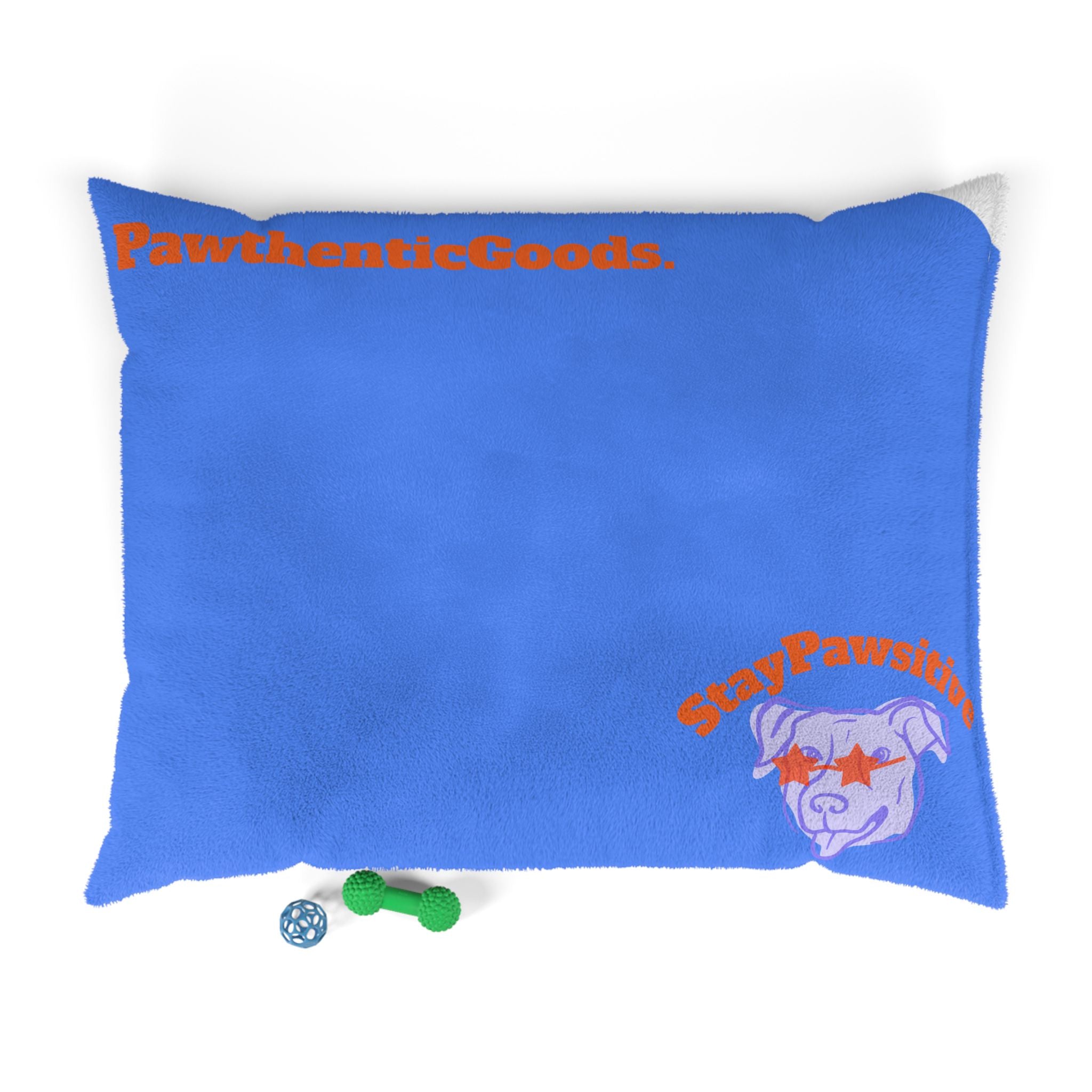Cool Stars Pet Bed, Cozy Dog Bed, Puppy Cushion, Stay Pawsitive Pet Comfort, Cute Animal Bed, Pet Lover Gift