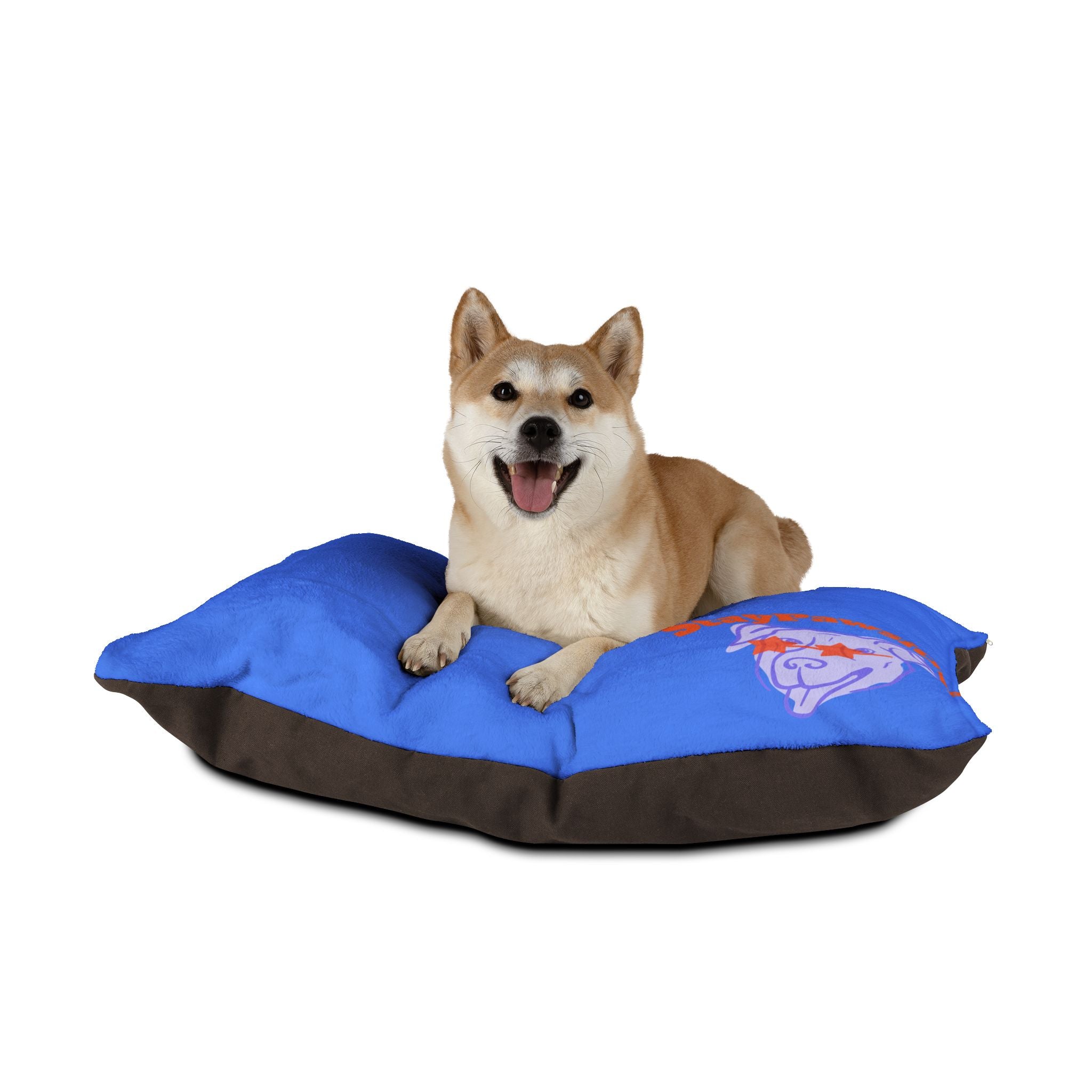 Cool Stars Pet Bed, Cozy Dog Bed, Puppy Cushion, Stay Pawsitive Pet Comfort, Cute Animal Bed, Pet Lover Gift